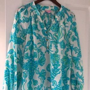 Lilly Pulitzer Elsa Silk Top